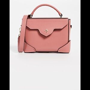 MANU Atelier Leather Chain Crossbody Bag